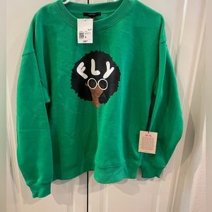 Forever 21 X Shea Anthony Collab “FLY" Pullover